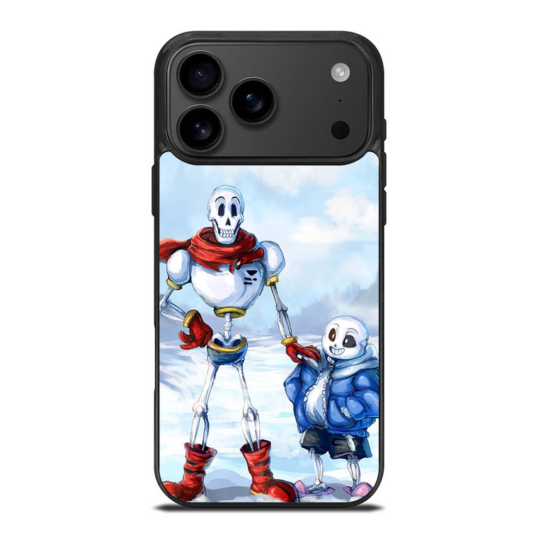 PAPYRUS AND UNDERTALE iPhone 17 Pro Max Case Cover
