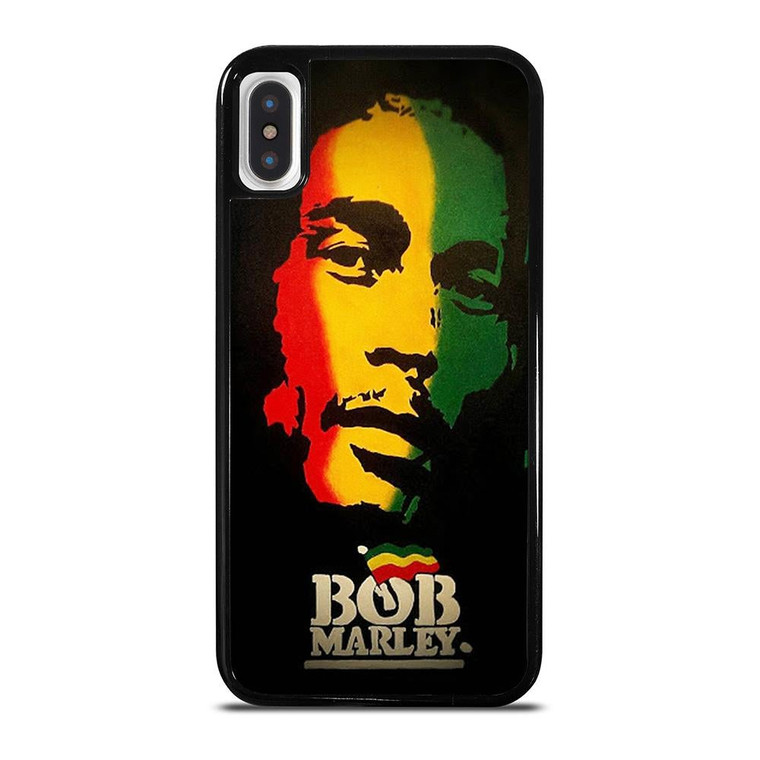 BOB MARLEY RASTA ART FACE iPhone X / XS Case Cover