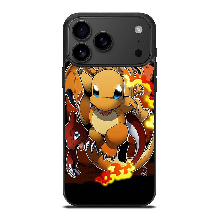 POKEMON CHARIZAR CUTE POCKET MONSTERS iPhone 17 Pro Max Case Cover