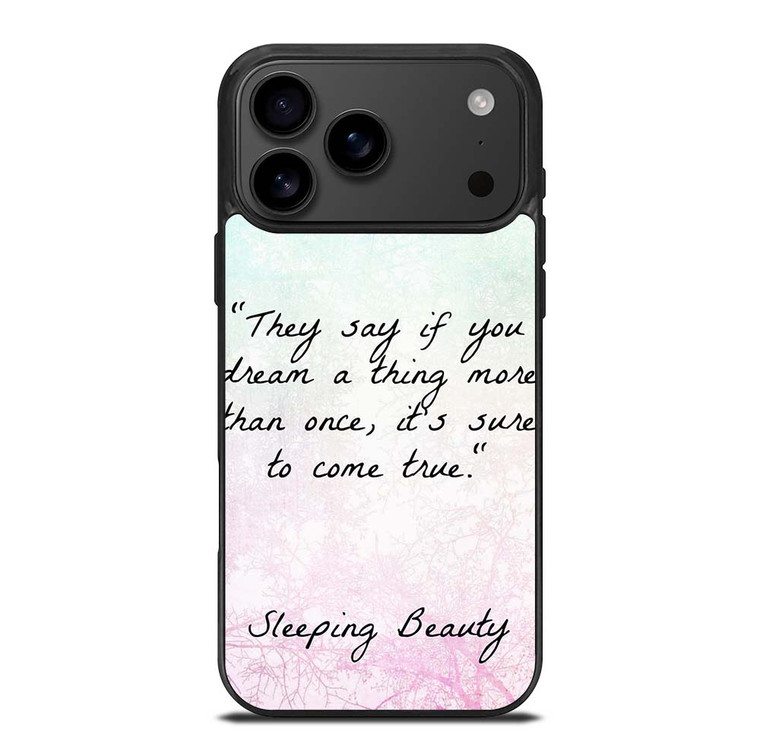 PRINCESS AURORA QUOTES iPhone 17 Pro Max Case Cover