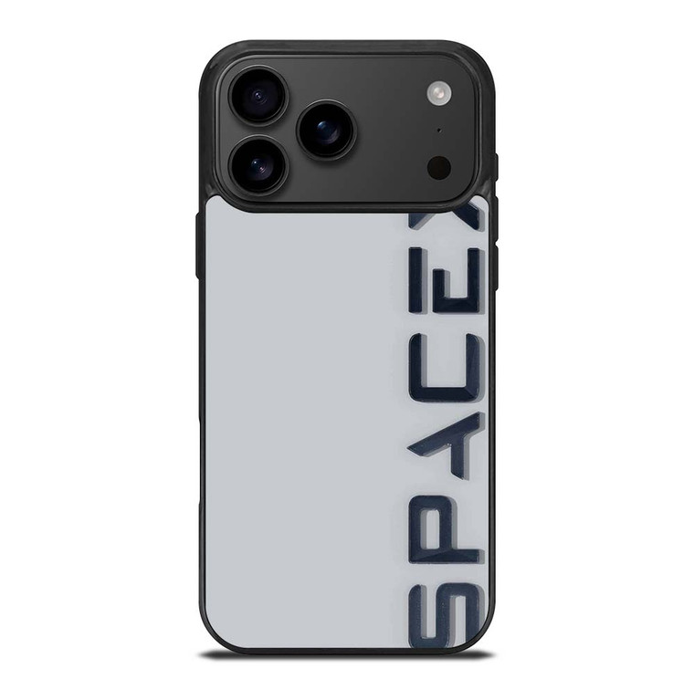 SPACE X LOGO GREY iPhone 17 Pro Max Case Cover