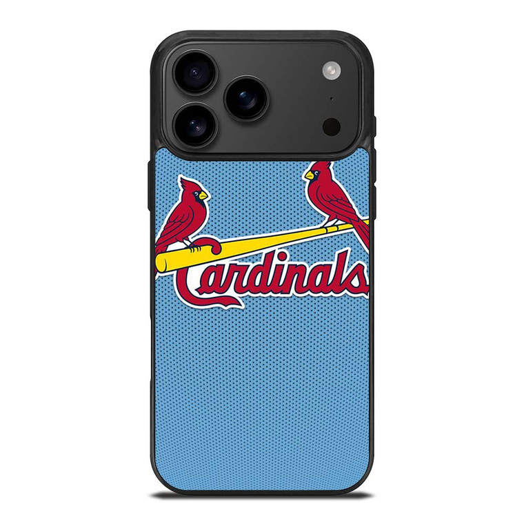 ST LOUIS CARDINALS LOGO BASEBALL TEAM MASCOTS iPhone 17 Pro Max Case Cover