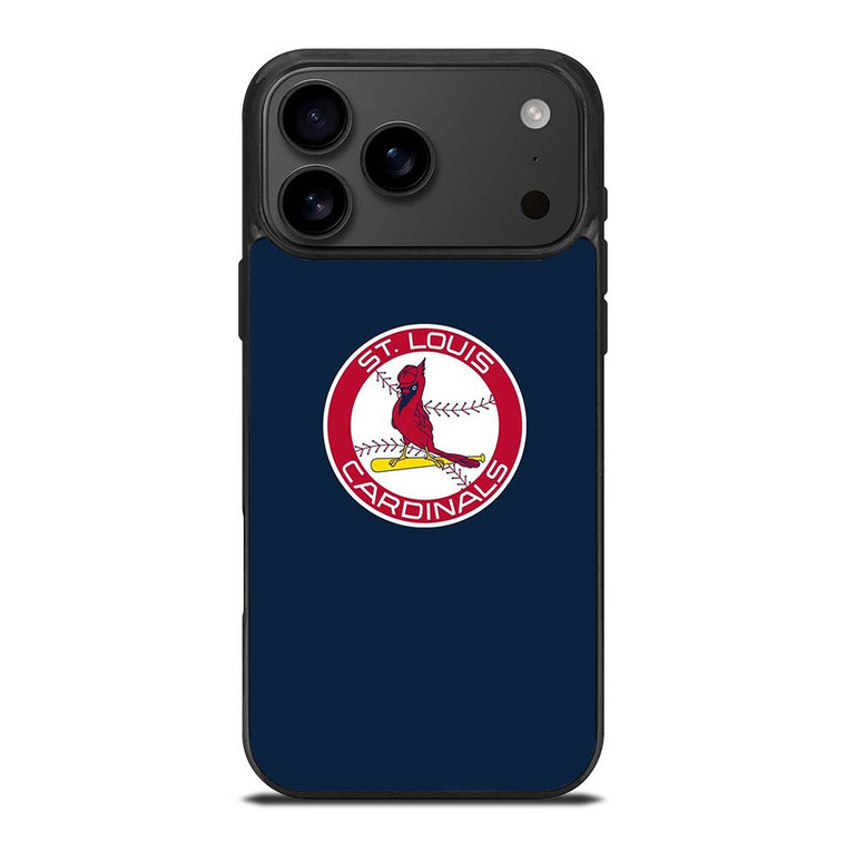 ST LOUIS CARDINALS MASCOT BASEBALL TEAM LOGO iPhone 17 Pro Max Case Cover