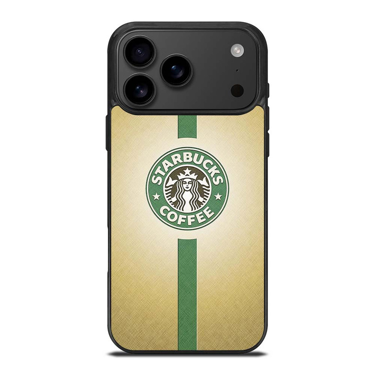STARBUCKS COFFEE GREEN STRIPE iPhone 17 Pro Max Case Cover