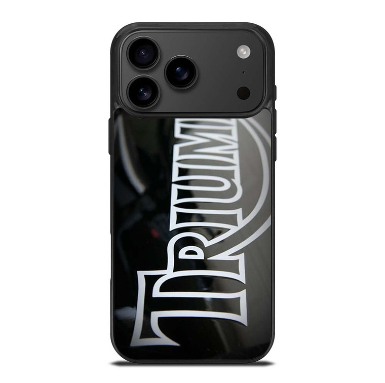 TRIUMPH MOTORCYCLE EMBLEM iPhone 17 Pro Max Case Cover
