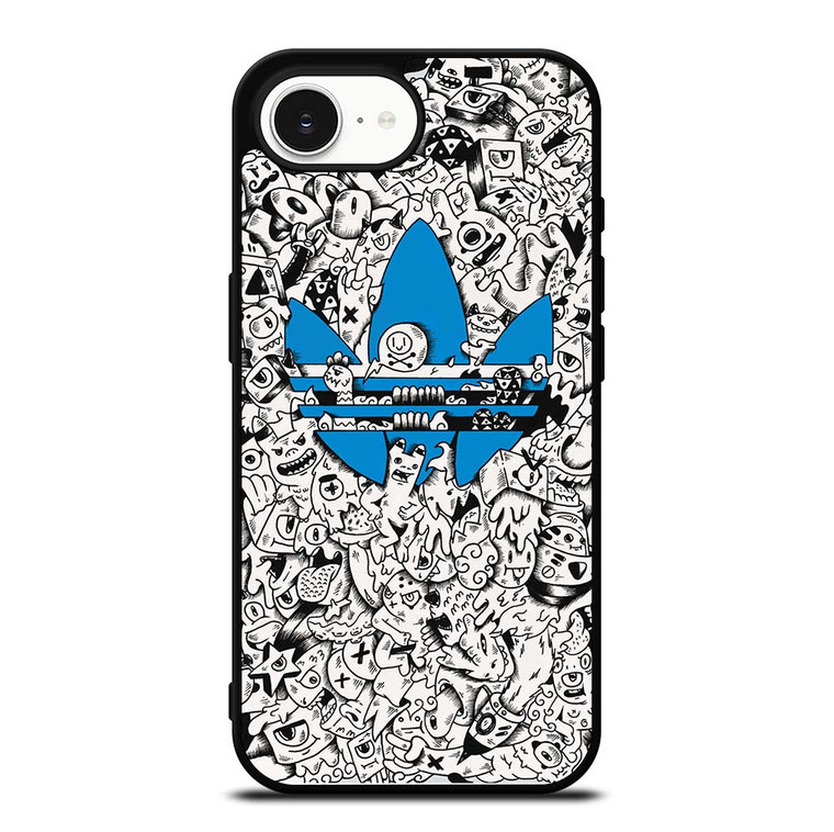 ADIDAS DOODLE DESIGN iPhone 16e Case Cover