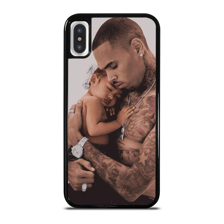 CHRIS BROWN AND BABY iPhone X / XS Case Cover
