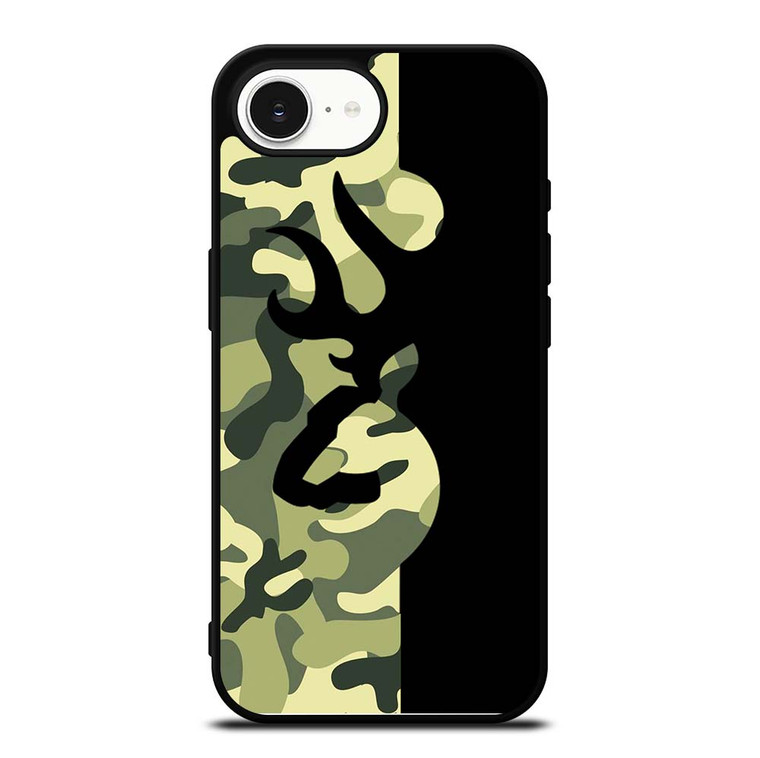 BROWNING LOGO CAMO BLACK iPhone 16e Case Cover