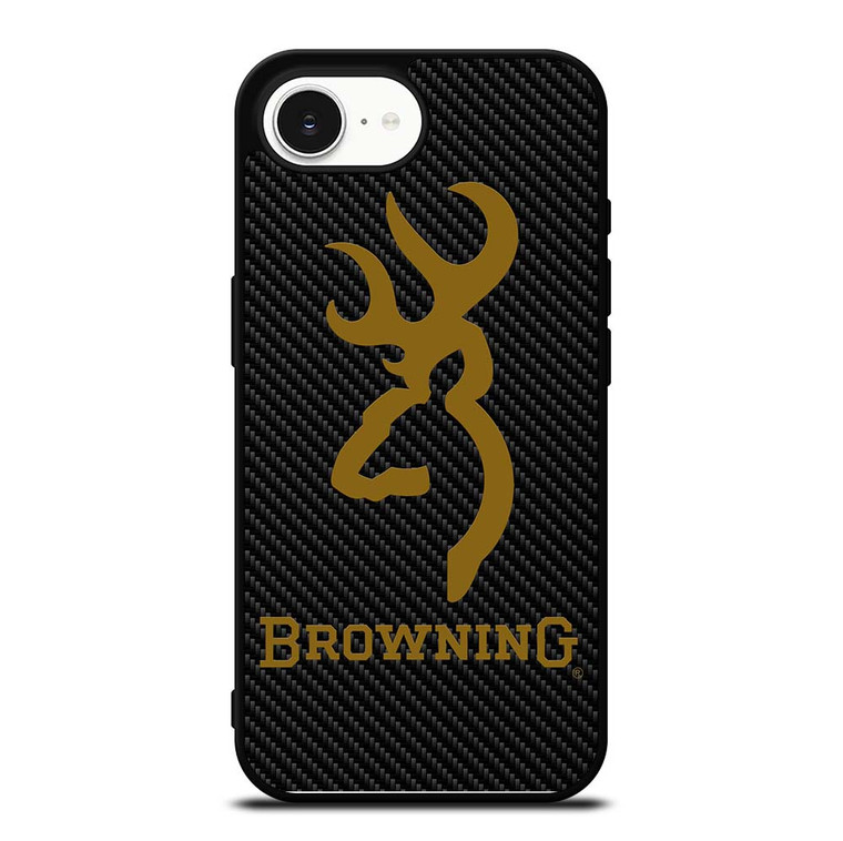 BROWNING LOGO CARBON iPhone 16e Case Cover