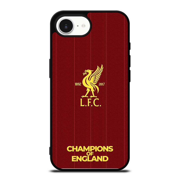 CHAMPIONS OF ENGLAND LIVERPOOL FC iPhone 16e Case Cover