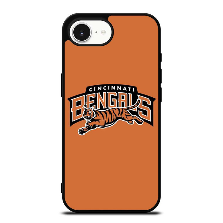CINCINNATI BENGALS FOOTBALL LOGO NFL TEAM iPhone 16e Case Cover