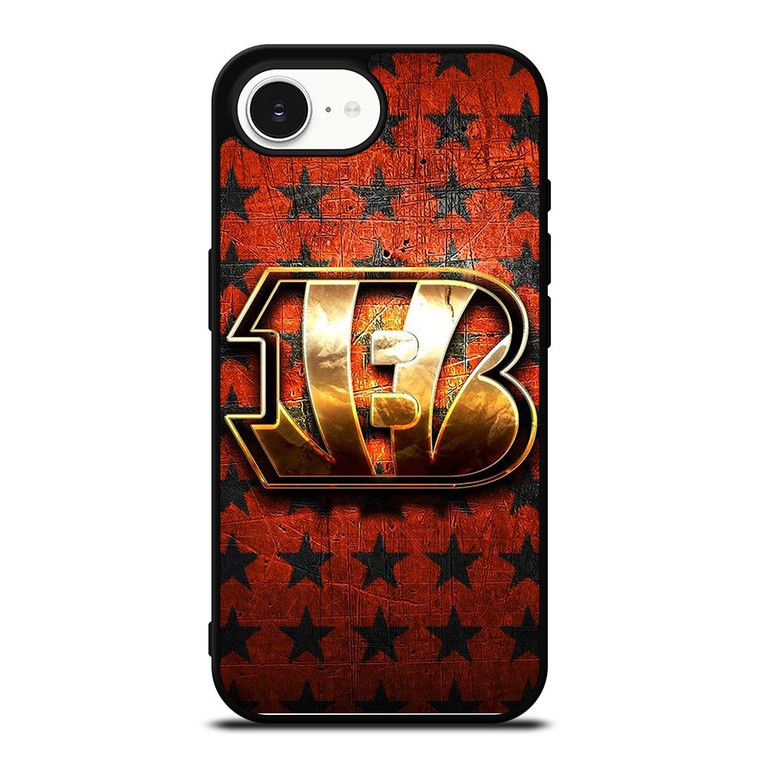 CINCINNATI BENGALS FOOTBALL TEAM LOGO iPhone 16e Case Cover