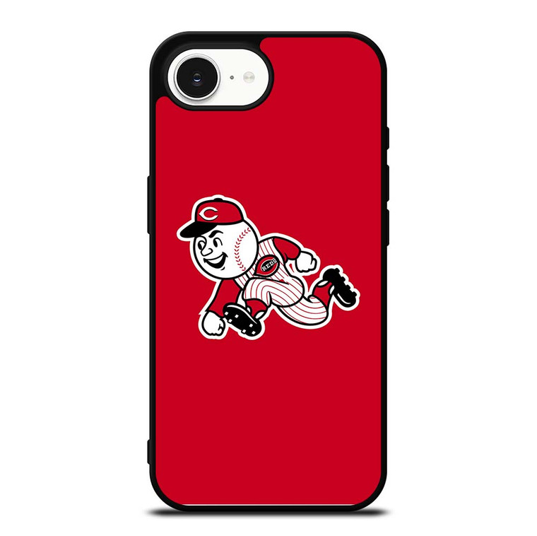 CINCINNATI REDS MASCOT MLB BASEBALL TEAM LOGO iPhone 16e Case Cover
