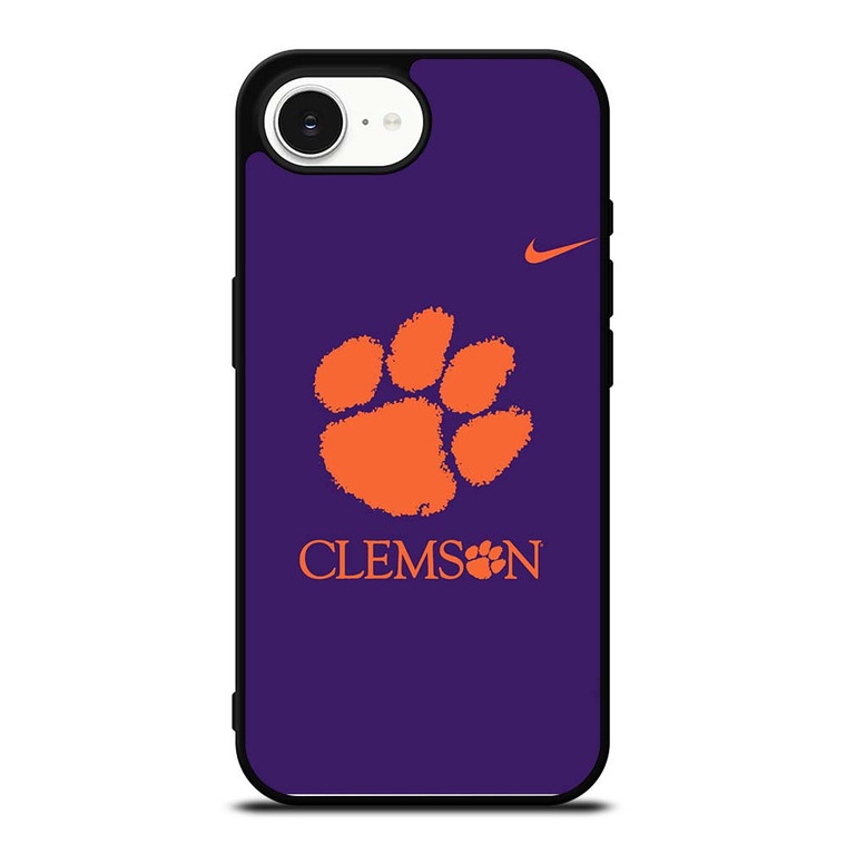 CLEMSON TIGERS LOGO UNIVERSITY FOOTBALL PAW NIKE ICON iPhone 16e Case Cover