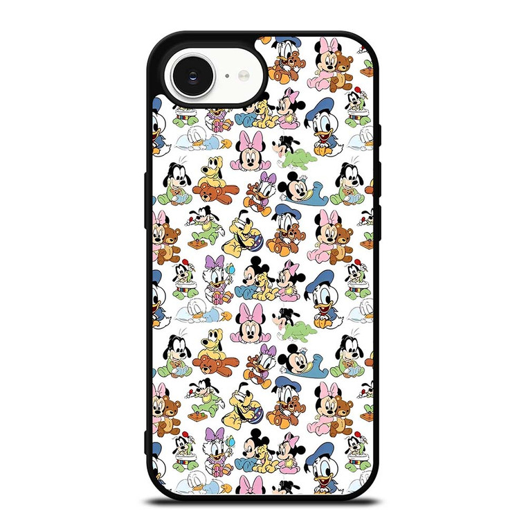 DISNEY KIDS CHARACTERS KICKEY DONALD GOOFY iPhone 16e Case Cover