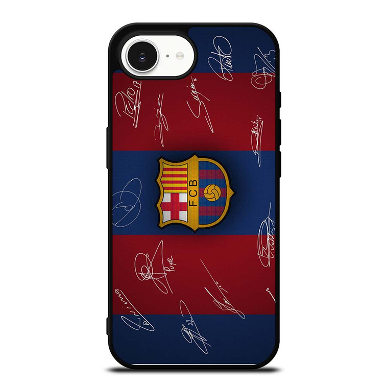 FC BARCELONA SIGNATURE iPhone 16e Case Cover