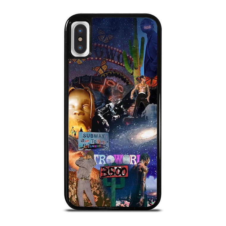 TRAVIS SCOTT COLLAGE iPhone X / XS Case Cover