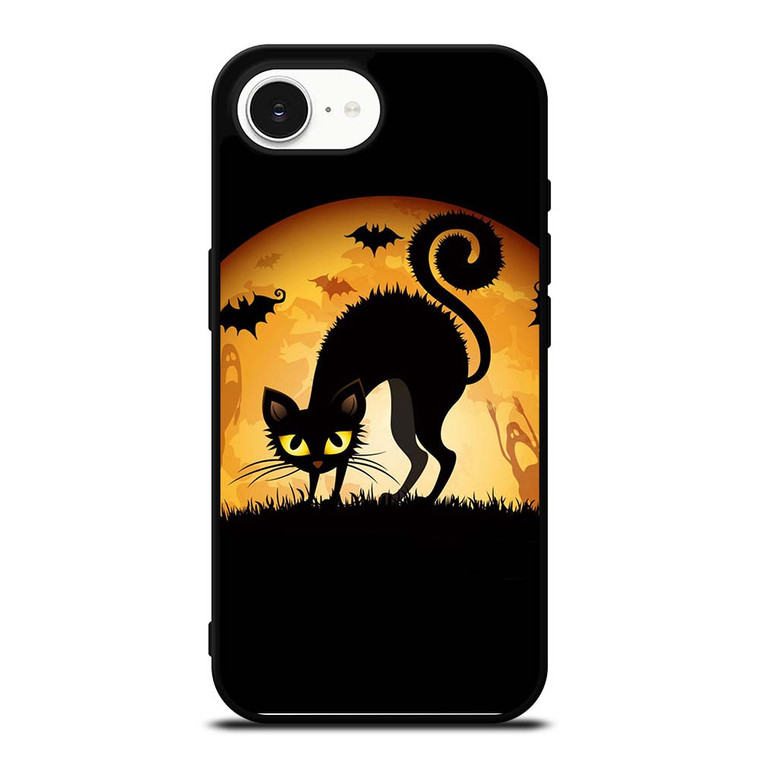 HALLOWEEN BLACK CAT iPhone 16e Case Cover