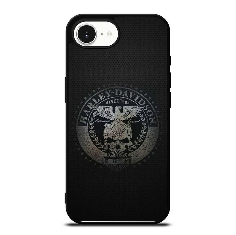 HARLEY DAVIDSON MOTORCYCLES COMPANY CARBON LOGO iPhone 16e Case Cover