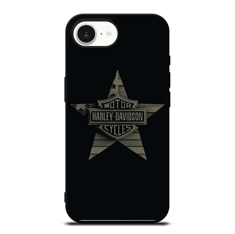 HARLEY DAVIDSON MOTORCYCLES COMPANY LOGO STAR iPhone 16e Case Cover