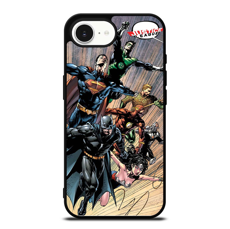 JUSTICE LEAGUE DC SUPERHEROES iPhone 16e Case Cover