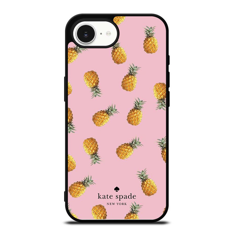 KATE SPADE NEW YORK LOGO PINEAPPLES iPhone 16e Case Cover