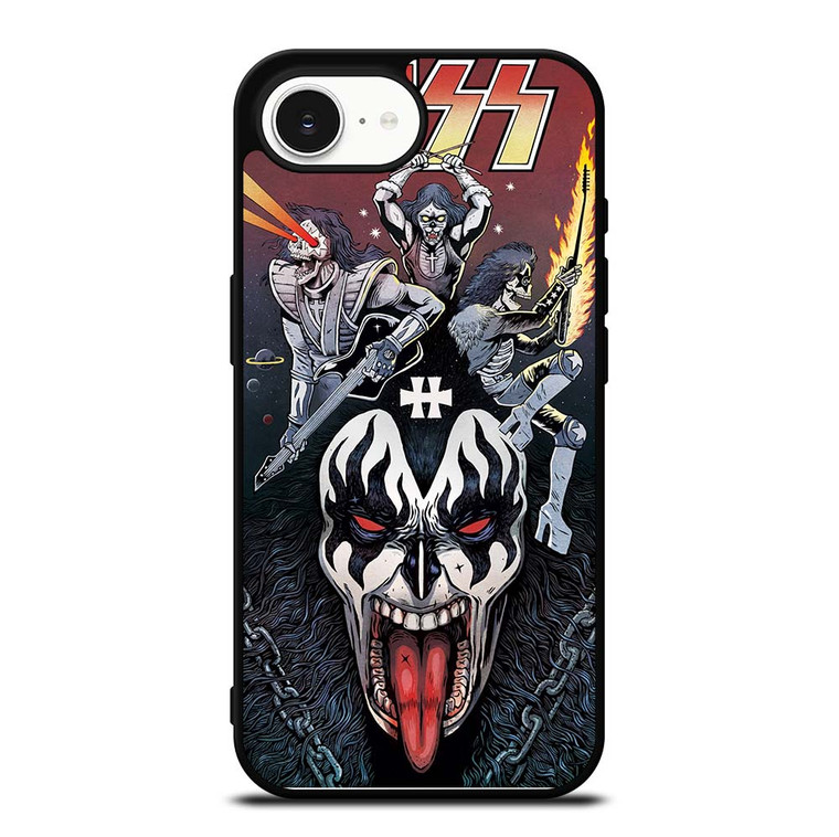 KISS BAND SKULL iPhone 16e Case Cover