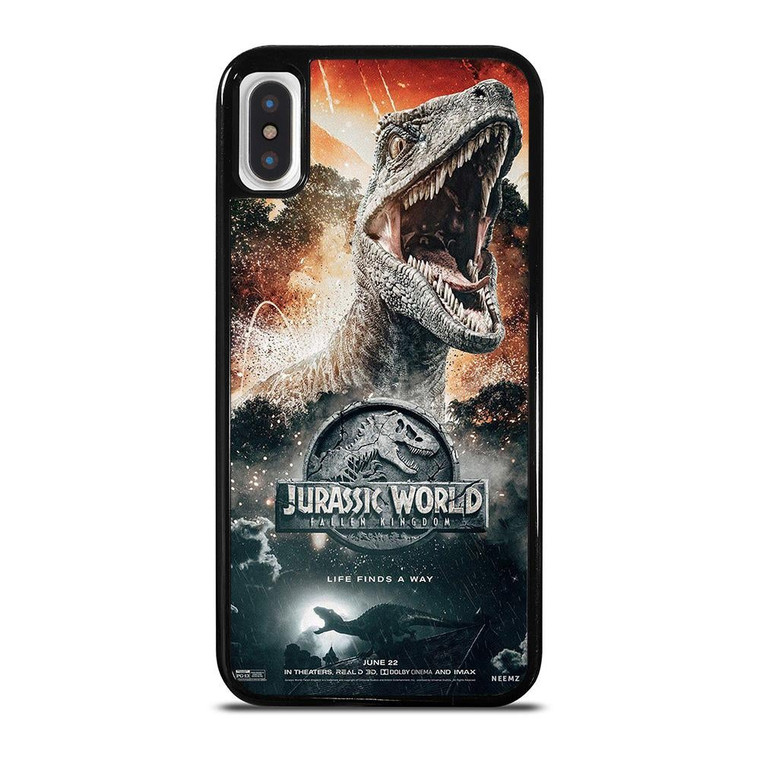 JURASSIC WORLD FALLEN KINGDOM POSTER iPhone X / XS Case Cover