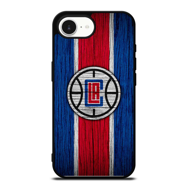 LOS ANGELES CLIPPERS WOOD LOGO iPhone 16e Case Cover
