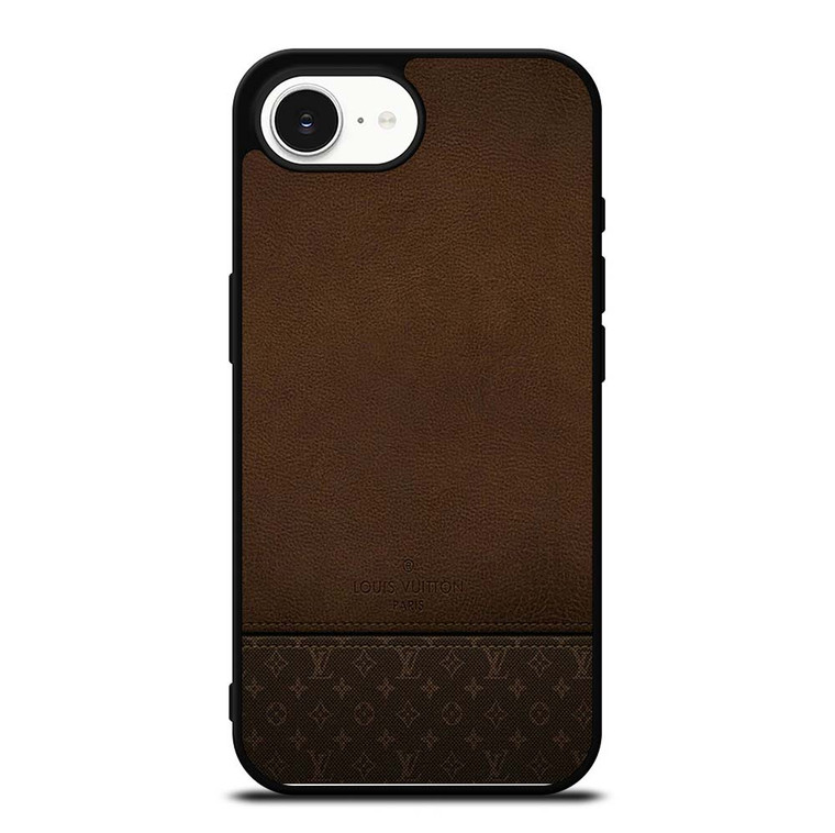 LOUIS VUITTON PARIS LV LOGO LEATHER BAG iPhone 16e Case Cover