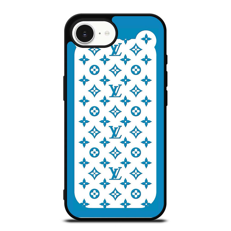 LOUIS VUITTON PATERN ICON LOGO BLUE iPhone 16e Case Cover