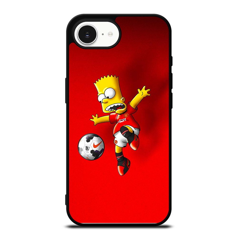MANCHESTER UNITED BART SIMPSON iPhone 16e Case Cover