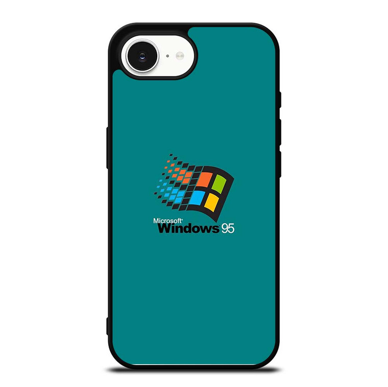 MICROSOFT WINDOWS 95 RETRO LOGO iPhone 16e Case Cover