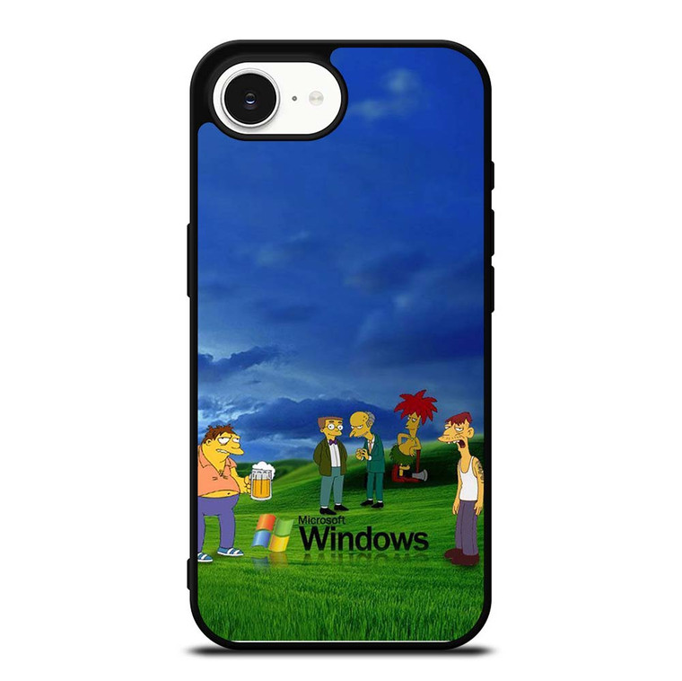MICROSOFT WINDOWS THE SIMPSONS iPhone 16e Case Cover