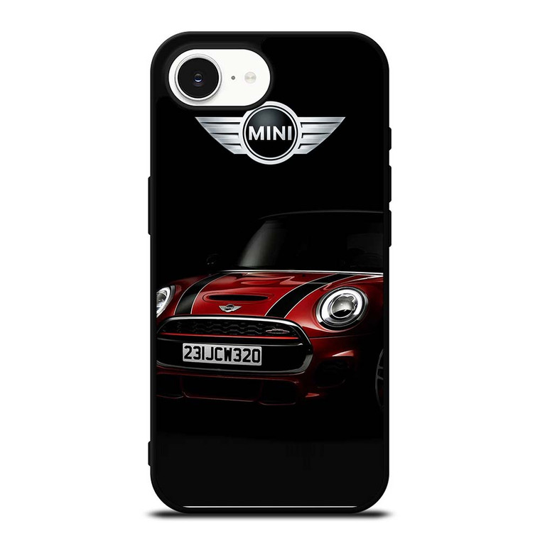 MINI COOPER CAR RED iPhone 16e Case Cover