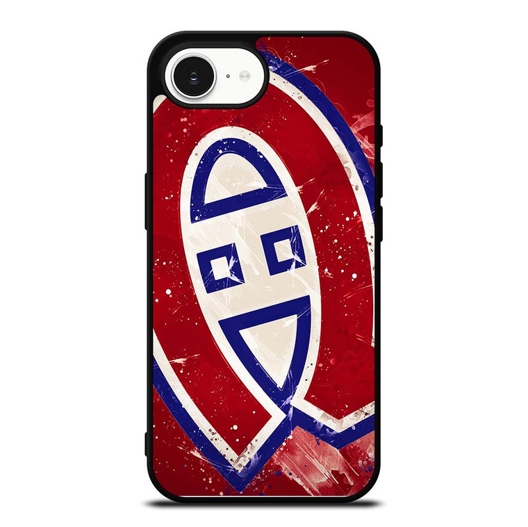 MONTREAL CANADIENS NHL SPLASH LOGO iPhone 16e Case Cover