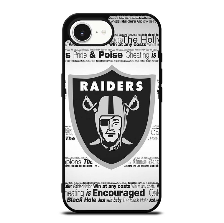 OAKLAND RAIDERS NFL iPhone 16e Case Cover