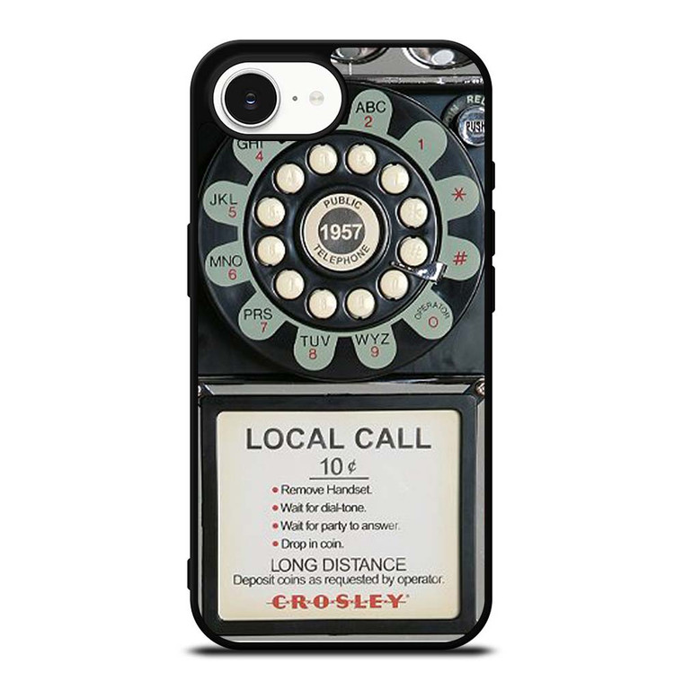 OLD PAYPHONE RETRO iPhone 16e Case Cover