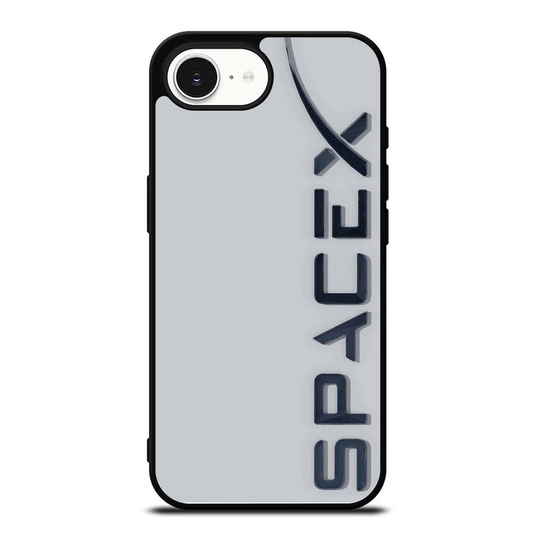 SPACE X LOGO GREY iPhone 16e Case Cover