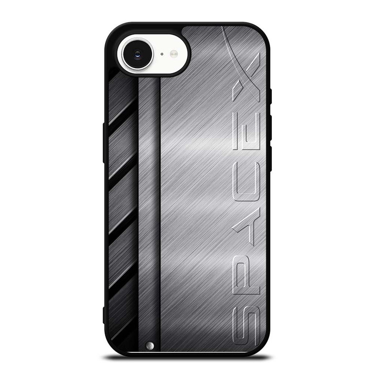 SPACE X LOGO METAL PLATE iPhone 16e Case Cover