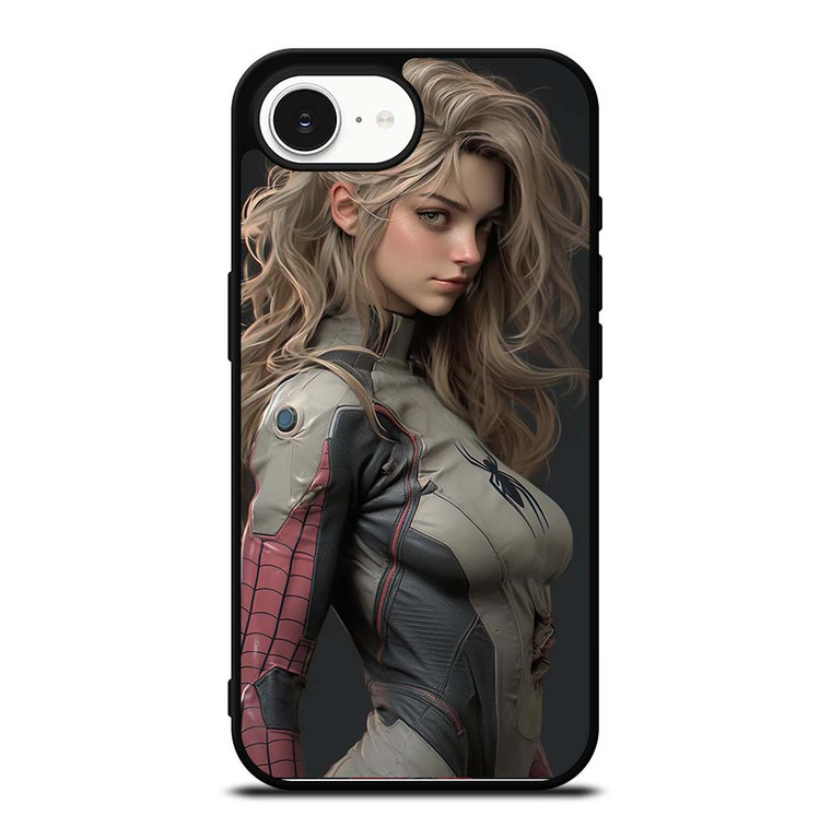 SPIDER GIRL MARVEL COMICS CARTOON SEXY iPhone 16e Case Cover