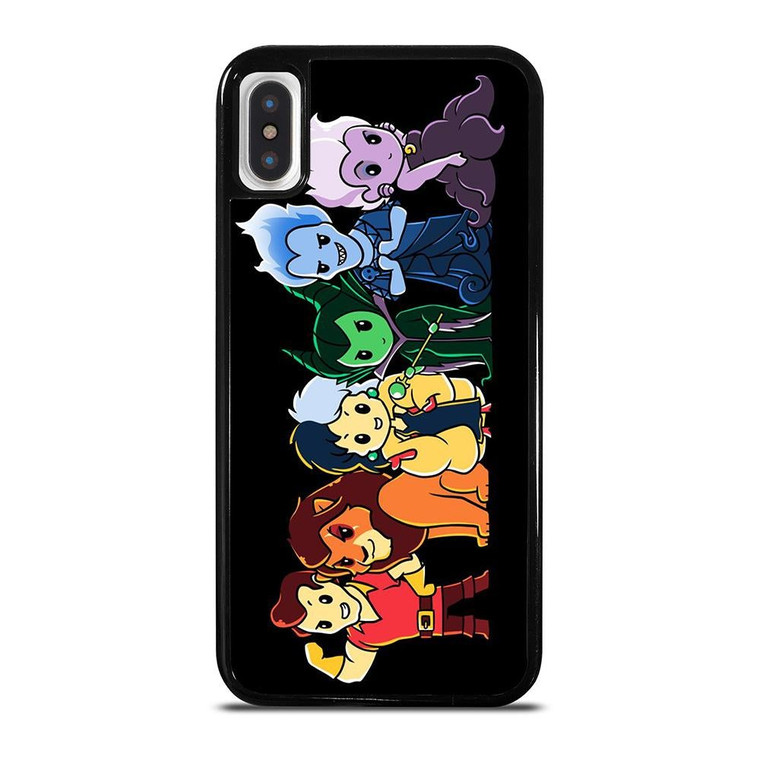 DISNEY VILLAINS CHIBI iPhone X / XS Case Cover