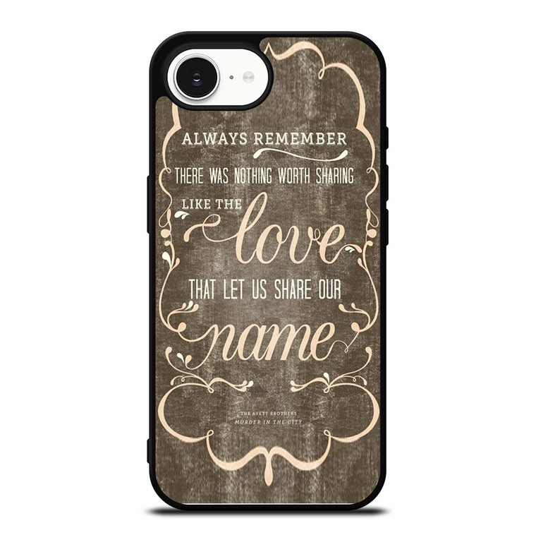 THE AVETT BROTHERS QUOTES iPhone 16e Case Cover