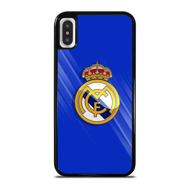 REAL MADRID LOGO BLUE iPhone X / XS Case Cover