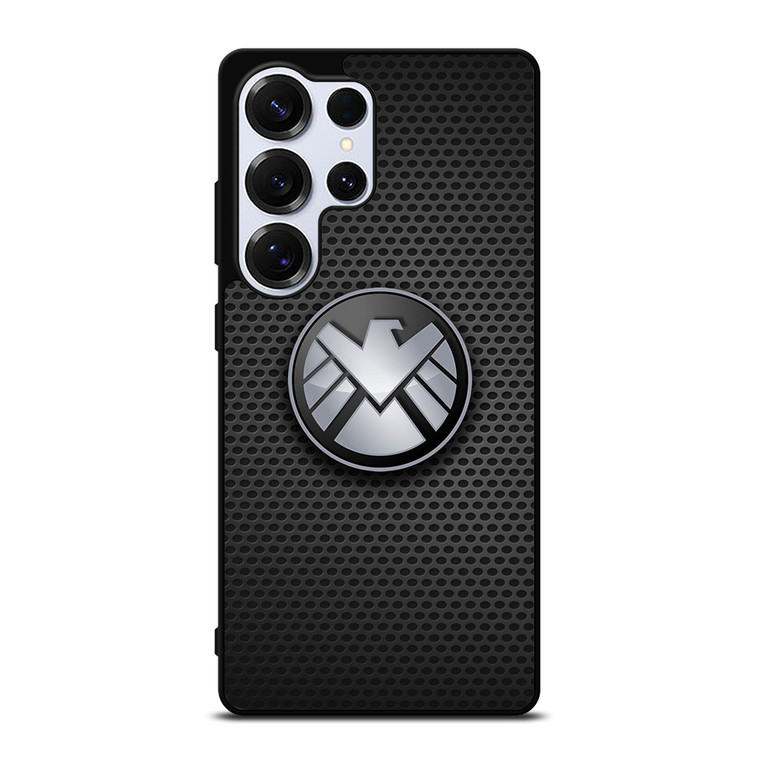 AGENTS OF SHIELD MARVEL LOGO METAL Samsung Galaxy S25 Ultra Case Cover
