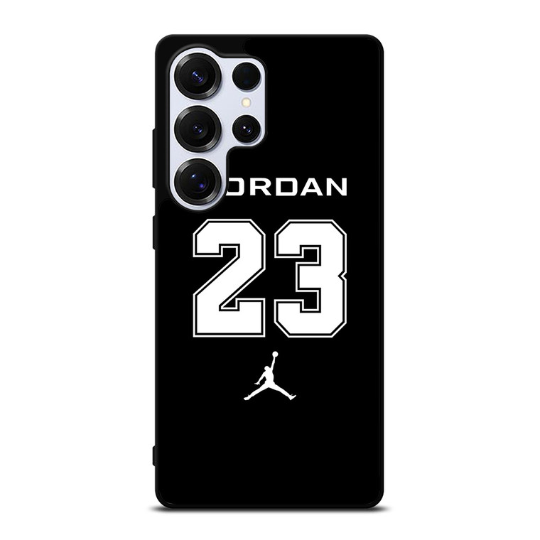 AIR JORDAN 23 BLACK LOGO Samsung Galaxy S25 Ultra Case Cover