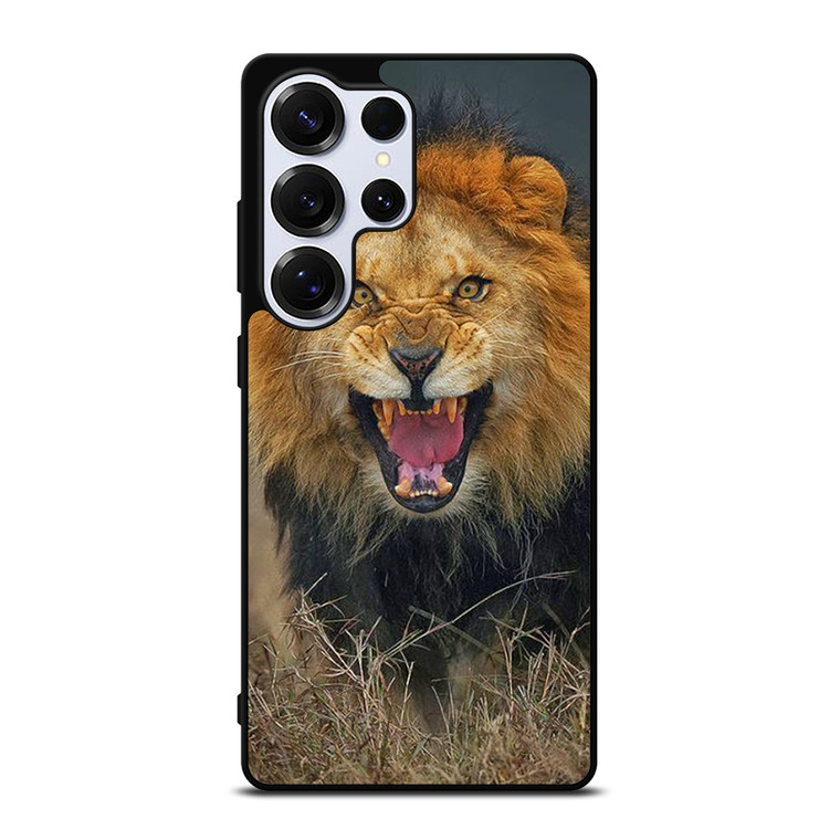 ANGRY MAD LION FACE Samsung Galaxy S25 Ultra Case Cover
