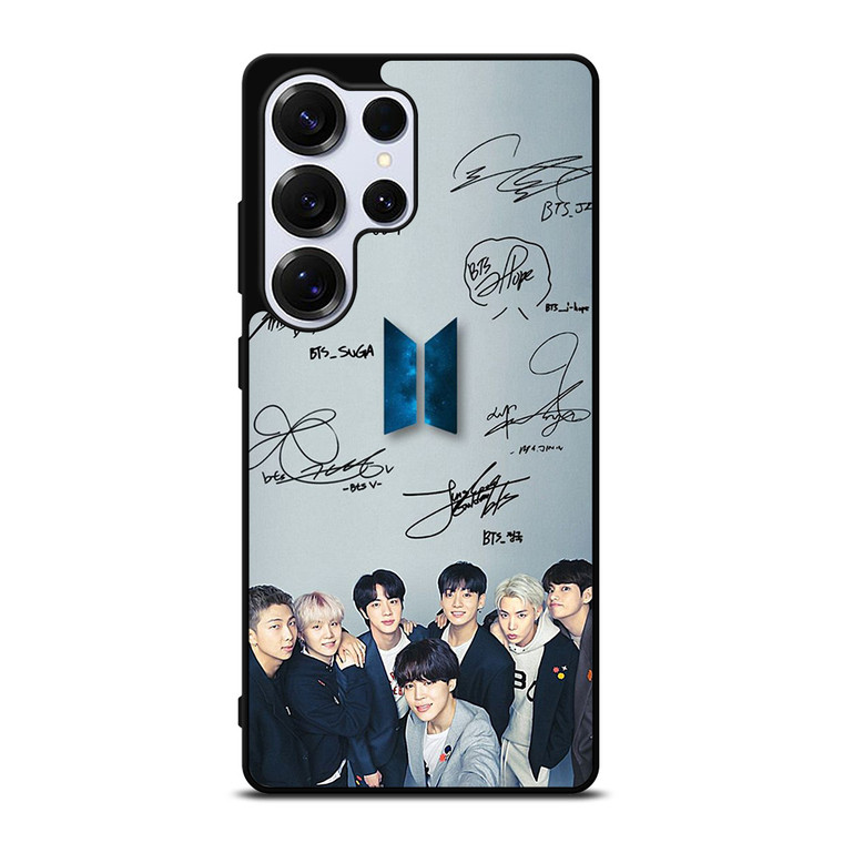 BTS BANGTAN BOYS KPOP KOREA SIGNATURE Samsung Galaxy S25 Ultra Case Cover
