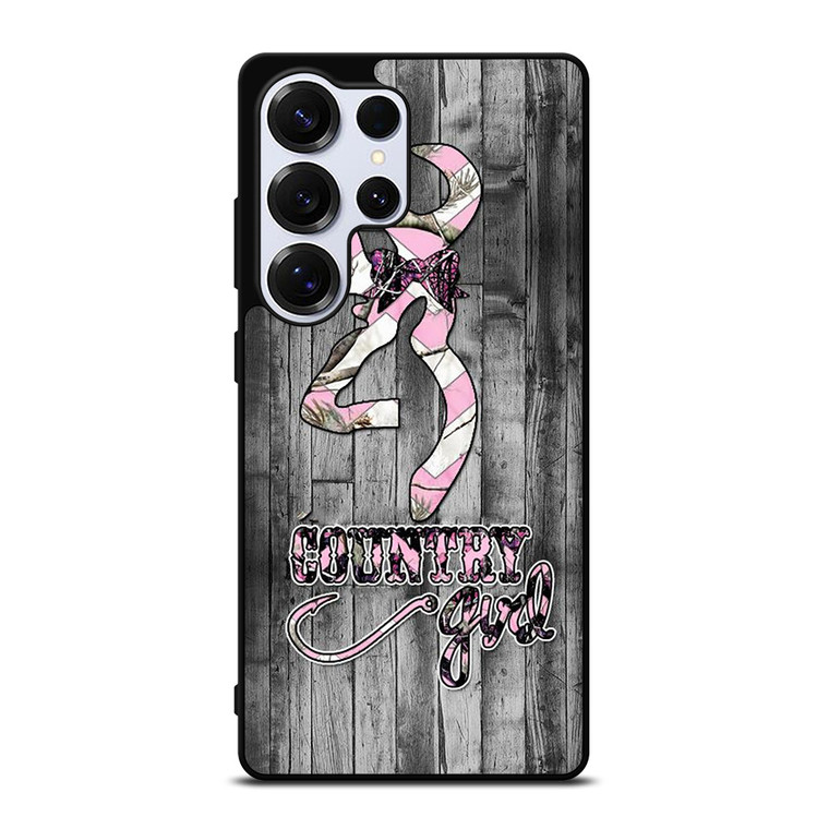 CAMO BROWNING PINK GIRL Samsung Galaxy S25 Ultra Case Cover