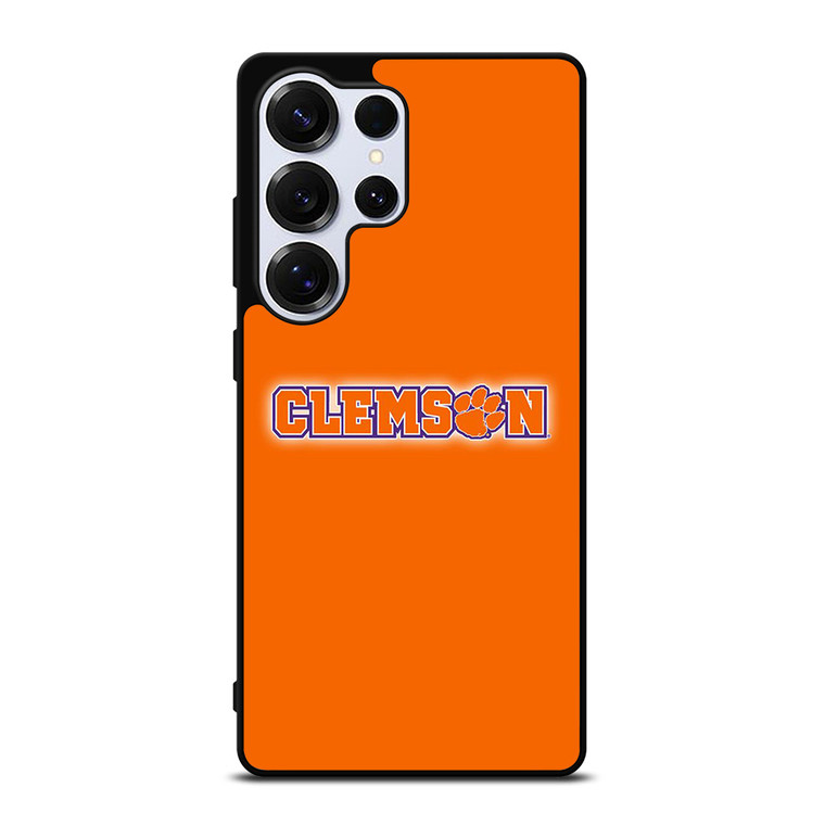 CLEMSON TIGERS LOGO FOOTBALL UNIVERSITY Samsung Galaxy S25 Ultra Case Cover